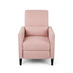Pushback Recliner Chair with Side Pocket - Blush